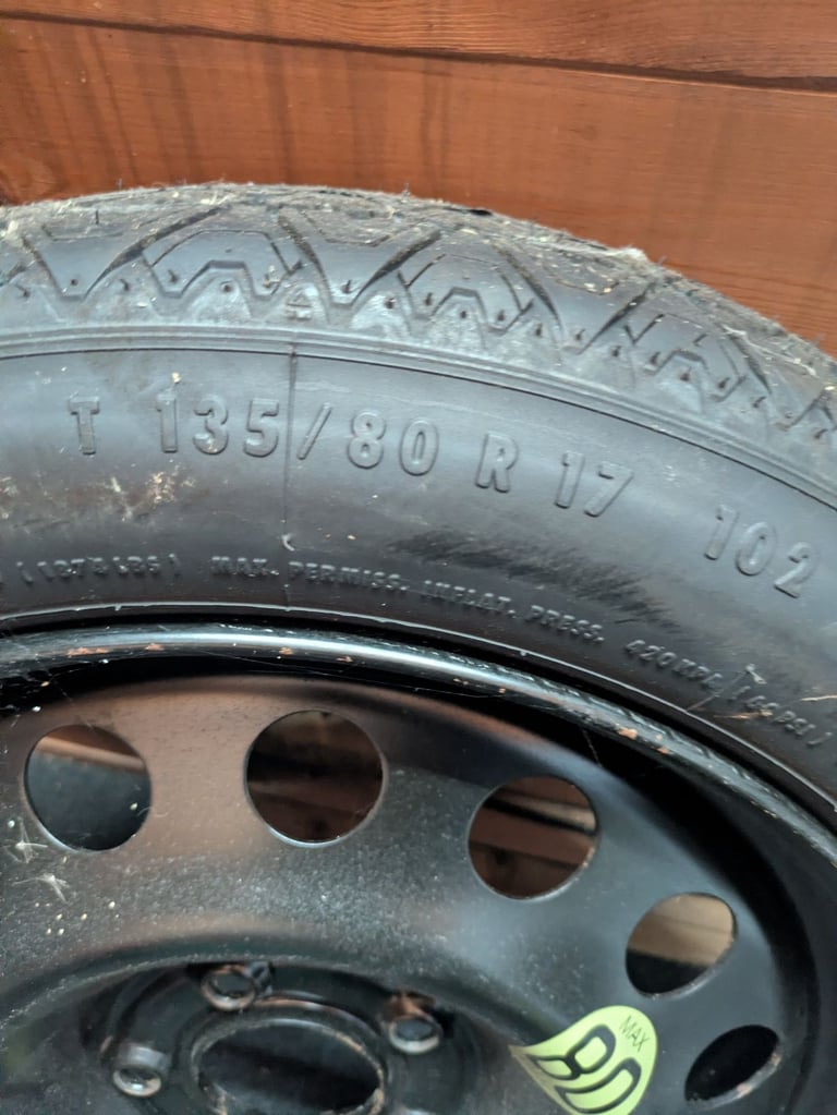 BMW E60 space saver wheel 