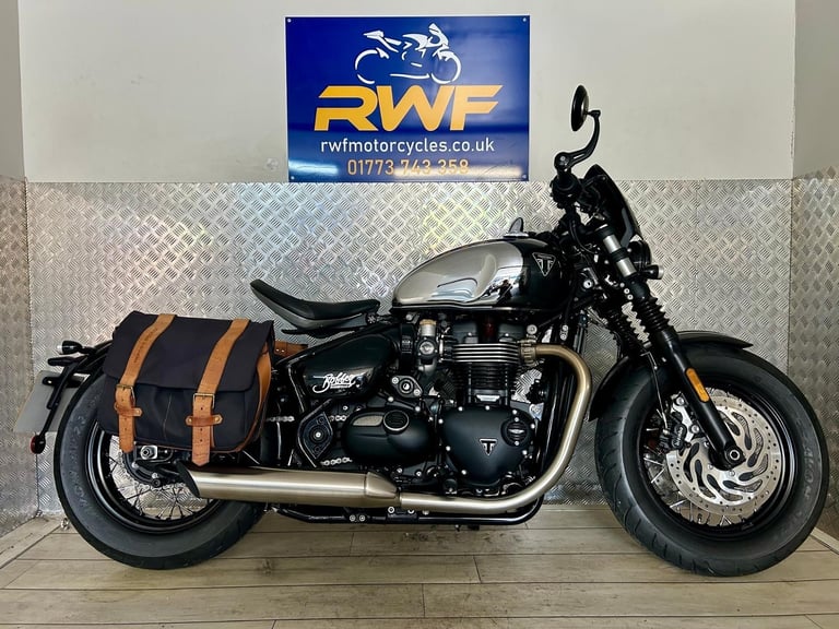 image for TRIUMPH BONNEVILLE BOBBER 1200, 2024, ONLY 1 OWNER & 2,498 MILES, EXTRA'S