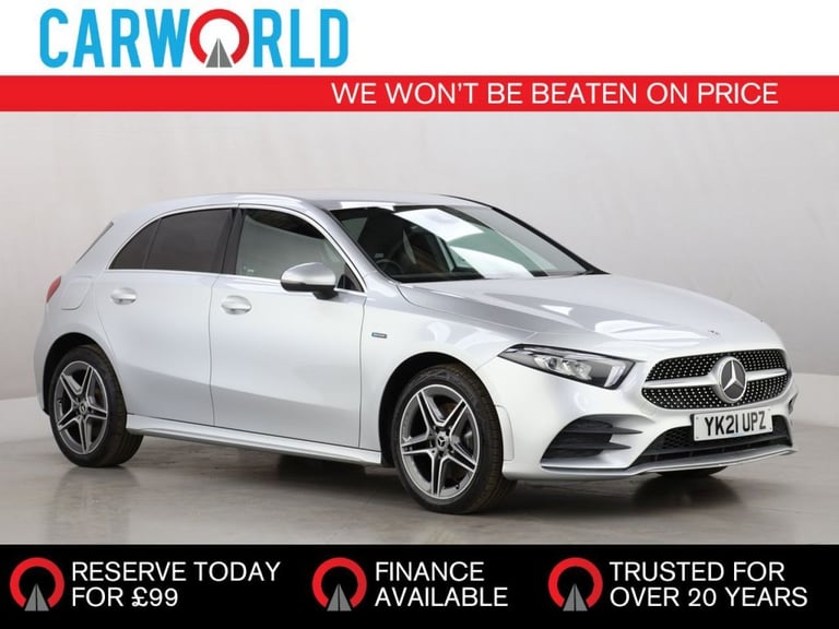 image for 2021 Mercedes-Benz A-Class 1.3 A250e 15.6kWh AMG Line Hatchback 5dr Petrol Plug-in Hybrid 8G-DCT ...