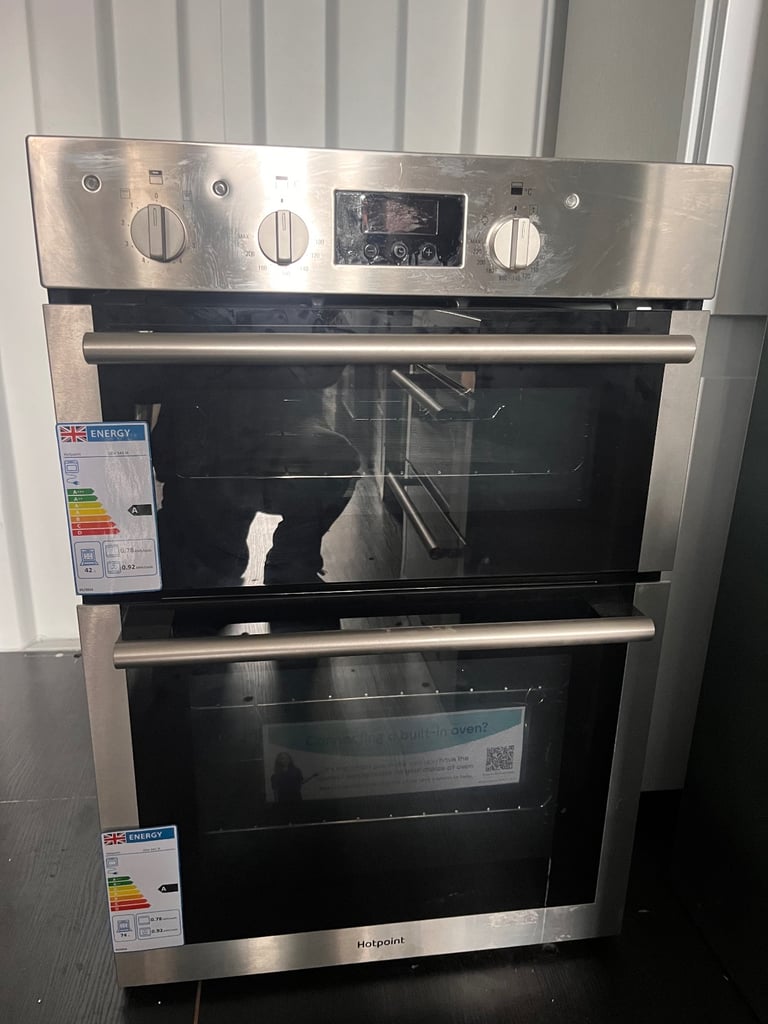 HOTPOINT Class 4 DD4 541 IX Electric Double Oven - Stainless Steel