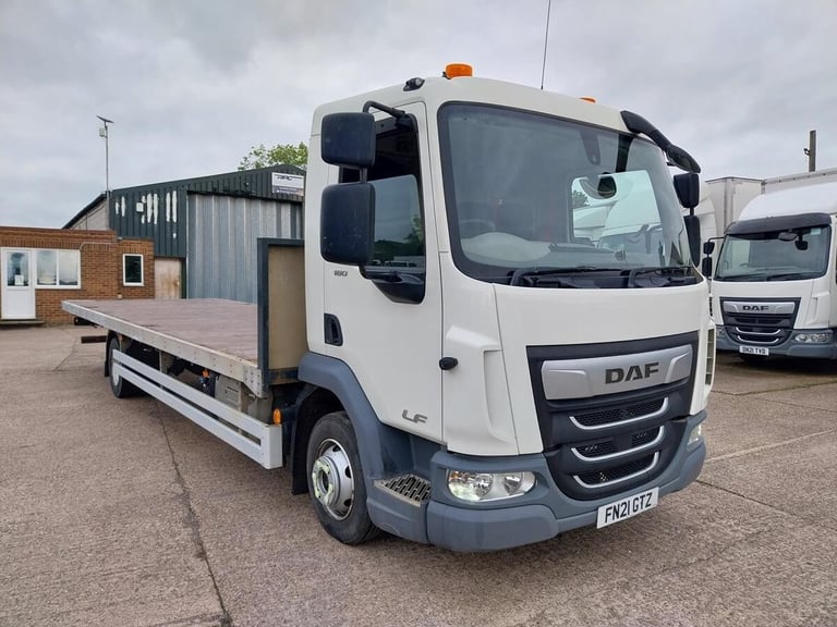 Daf LF 180, 2021, 25ft Flat Body Truck, With Twist Locks, 168000 Kms, Euro 6