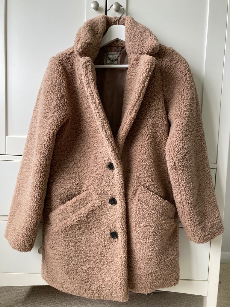 image for Fatface Teddy coat ladies size 8