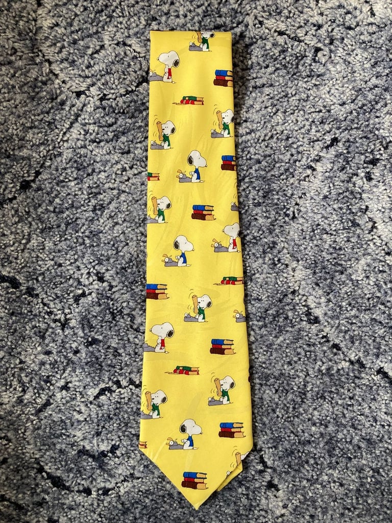 Peanuts Snoopy Mens Tie – post or collect