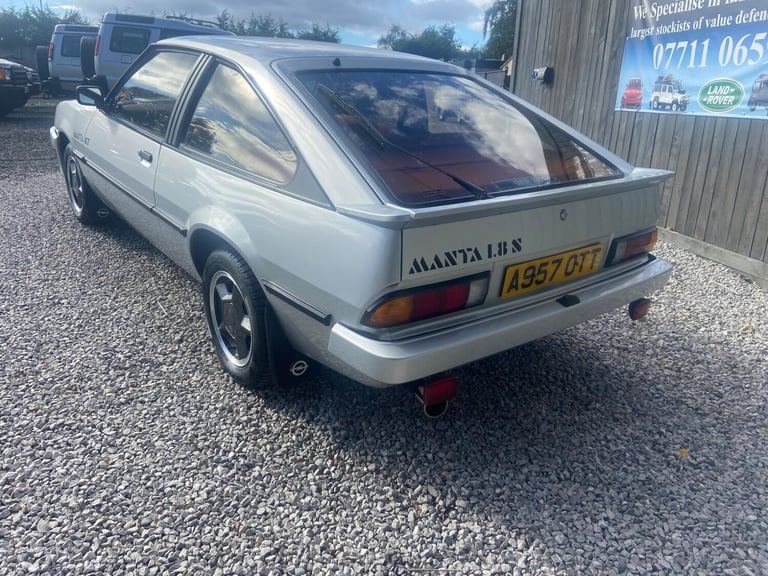 1984 Opel Manta 1.8 Berlinetta Coupe 2dr Petrol Manual (90 bhp) Petrol Manual