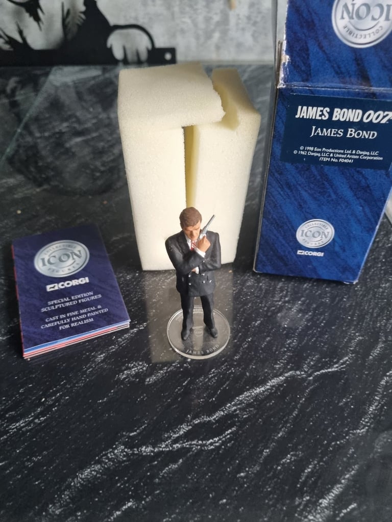 image for Corgi Icon figure James Bond as new
