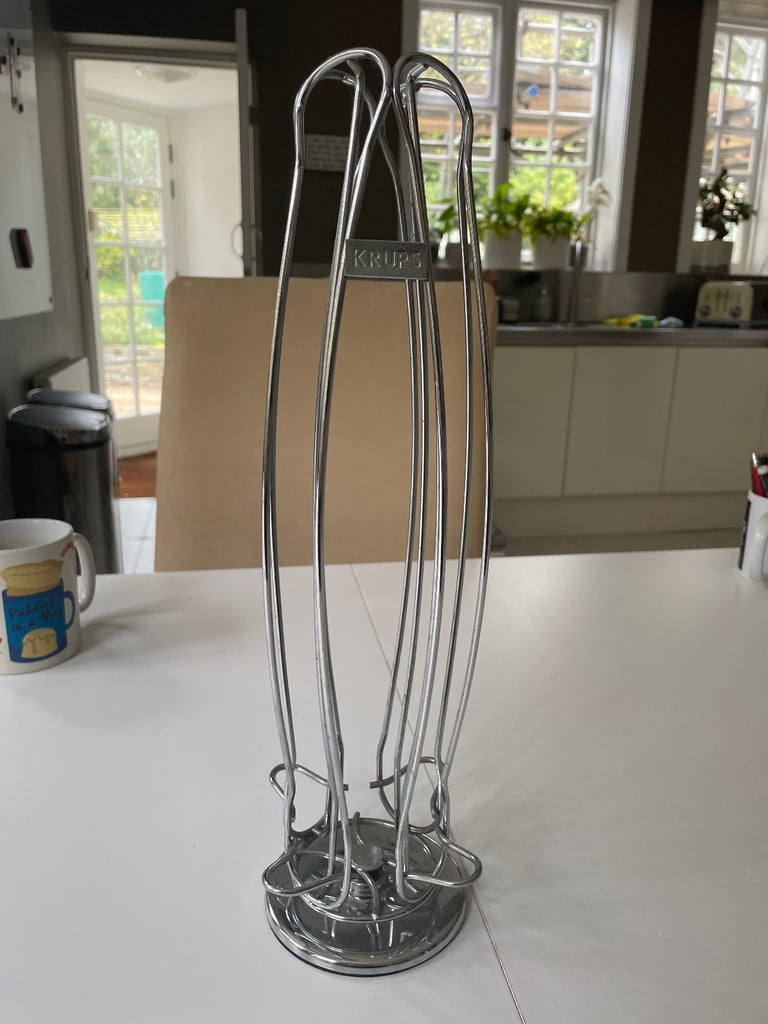 image for Krups Nespresso Revolving Coffee Pod Holder Tower