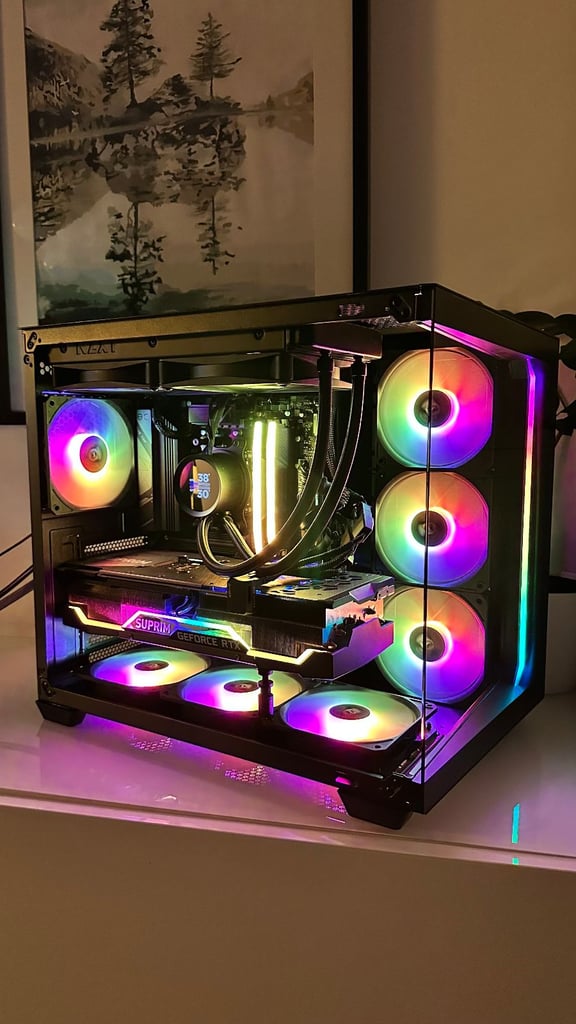 image for Gaming PC RTX 3090 Ti 24GB/ 32GB DDR5/Ryzen 7 7700/ 2TB SSD