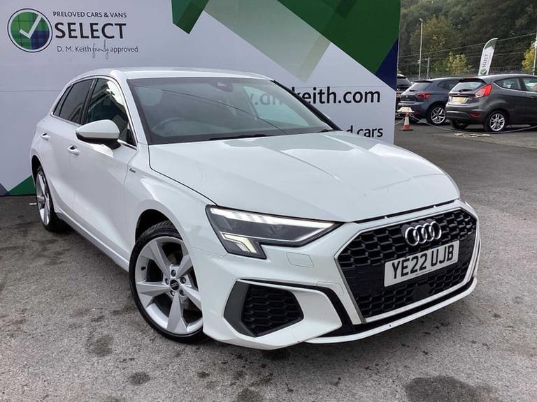 2022 Audi A3 40 TFSI e S line 5dr S Tronic Automatic Hatchback Hybrid Automatic