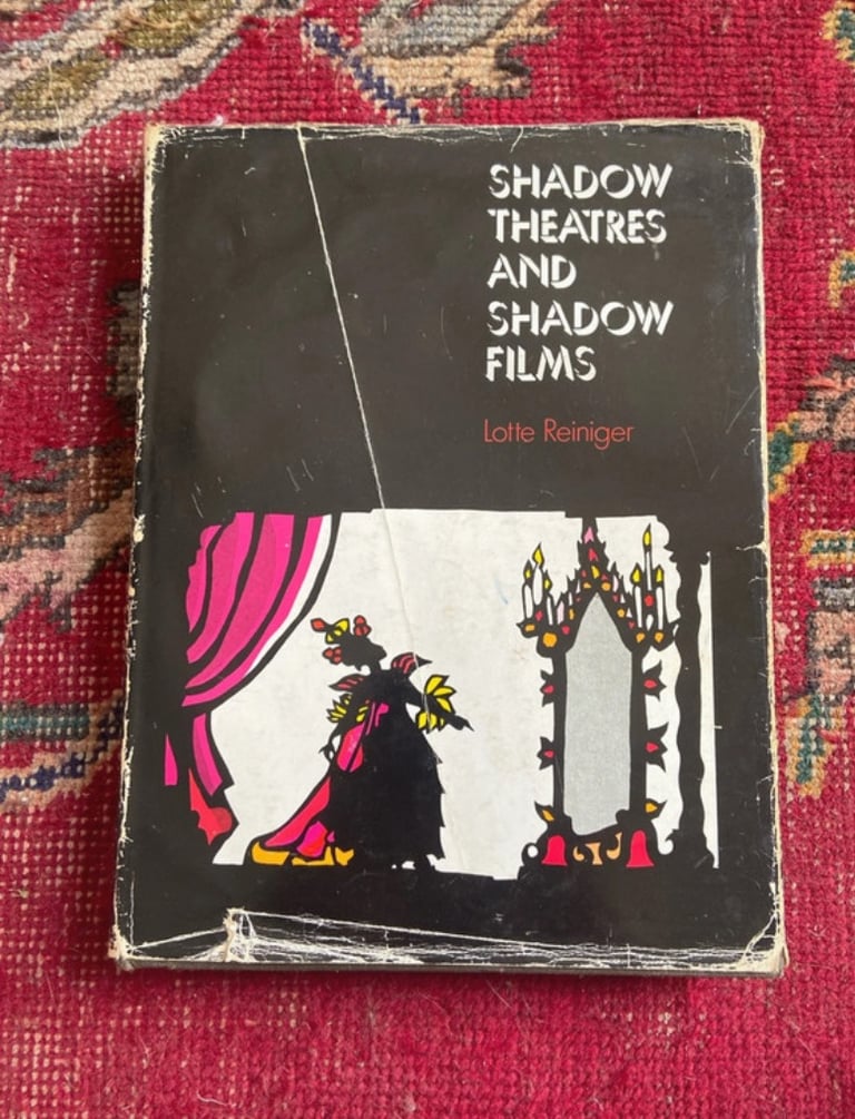 image for Shadow theatre puppetry book vintage
