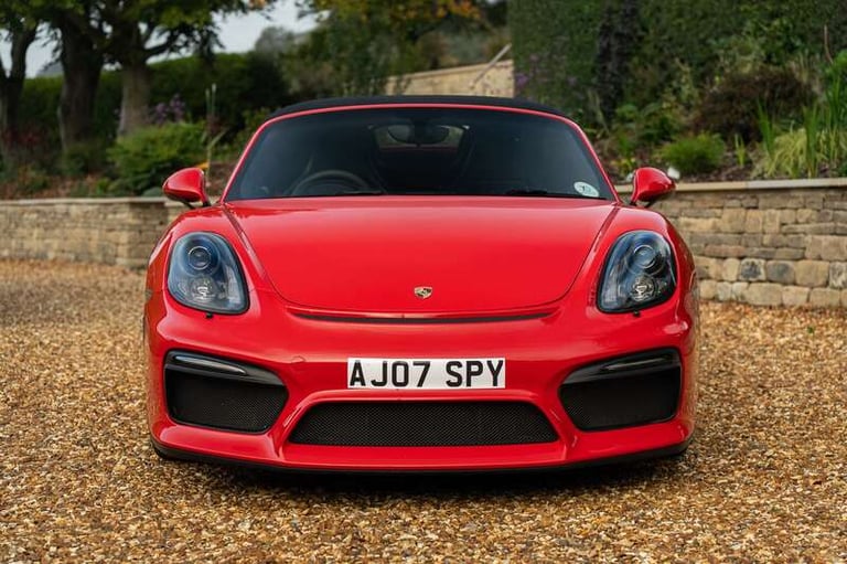 2015 Porsche Boxster 3.8 Spyder 2dr CONVERTIBLE PETROL Manual