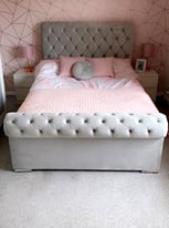 "Comfort and Functionality Combined: The Sleigh Bed"