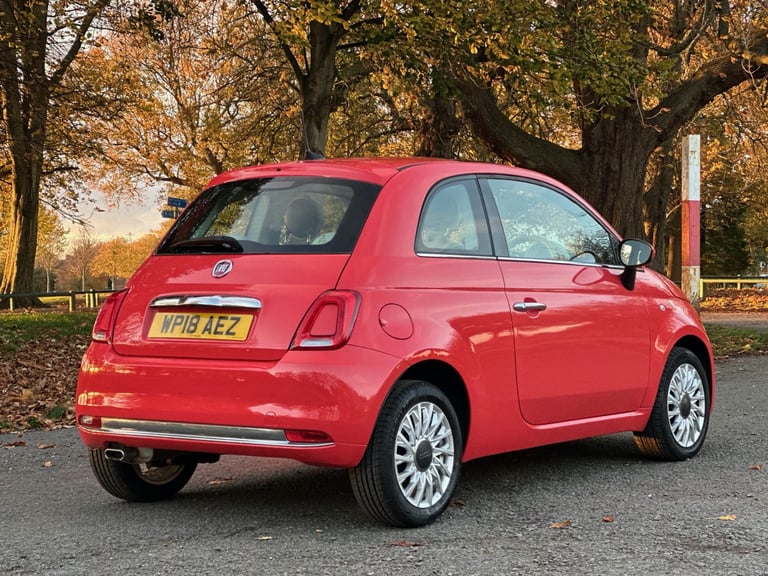 🚗 Fiat 500 Lounge 1.2 Petrol 2018 ULEZ ✅ Only 22,000 Miles | Excellent Condition MOT HISTORY 3DR