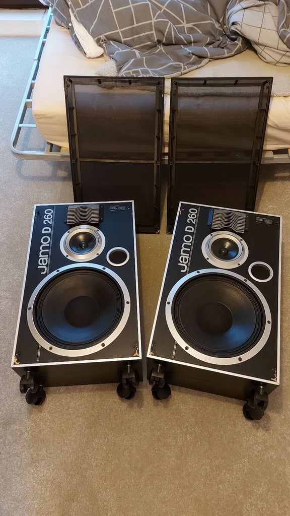 Vintage Jamo D260 speakers Patcham @ withdean park