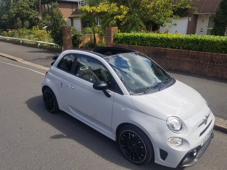 Fiat Abarth, 595, Convertible, 2017, turbo tints alloys campovolo grey