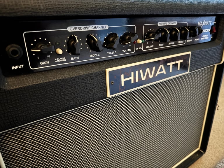 Hiwatt Maxwatt G50CMR Solid-State Guitar Amplifier