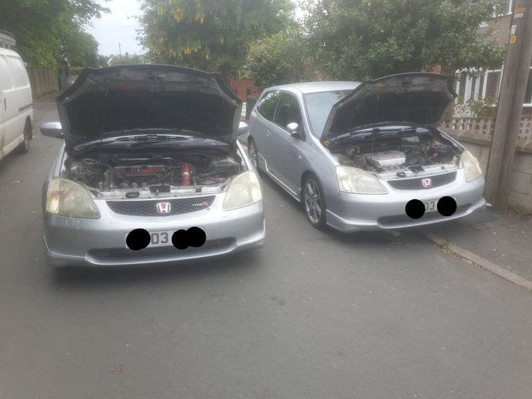 Breaking Honda civic Ep3 Type r Pre facelift Silver Spare engine parts