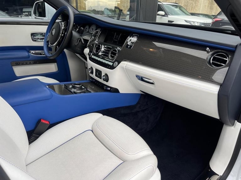 LEFT HAND DRIVE 2018 ROLLS ROYCE GHOST  6.6 V12 BLACK BADGE 17K MILES UK REG LHD