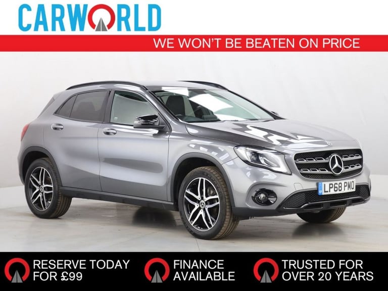 2018 Mercedes-Benz GLA 1.6 GLA180 Urban Edition SUV 5dr Petrol Manual Euro 6 (s/s) (122 ps) Petro...