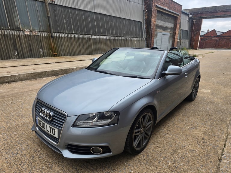 2010 Audi A3 2.0 T FSI S Line 2dr S Tronic CONVERTIBLE Petrol Automatic