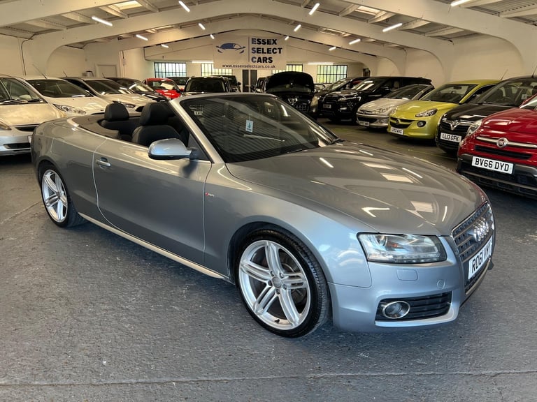 2011 Audi A5 Cabriolet 2.0 TFSI S line Euro 4 2dr CONVERTIBLE Petrol Manual