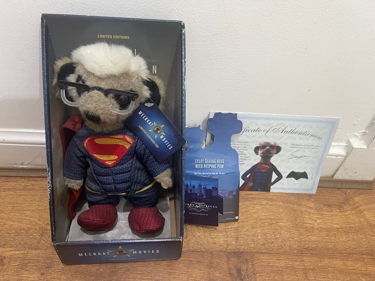Meerkat movie limited edition superhero