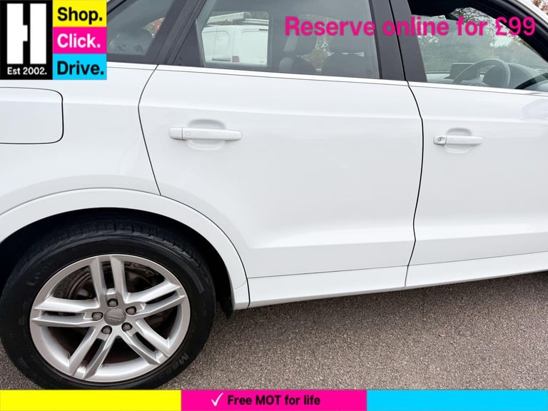 2012 Audi Q3 2.0 TFSI S line SUV 5dr Petrol Manual quattro Euro 5 (s/s) (170 ps) ESTATE Petrol Ma...