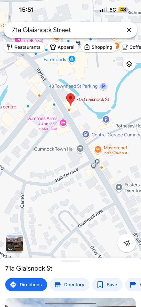 Commercial Property To-Let Cumnock Town Center