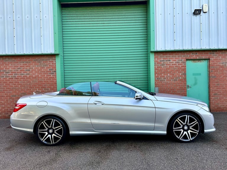 2013 (13) MERCEDES E250 CDI SPORT CONVERTIBLE 86,000 MILES IMMACULATE 8 SERVICES