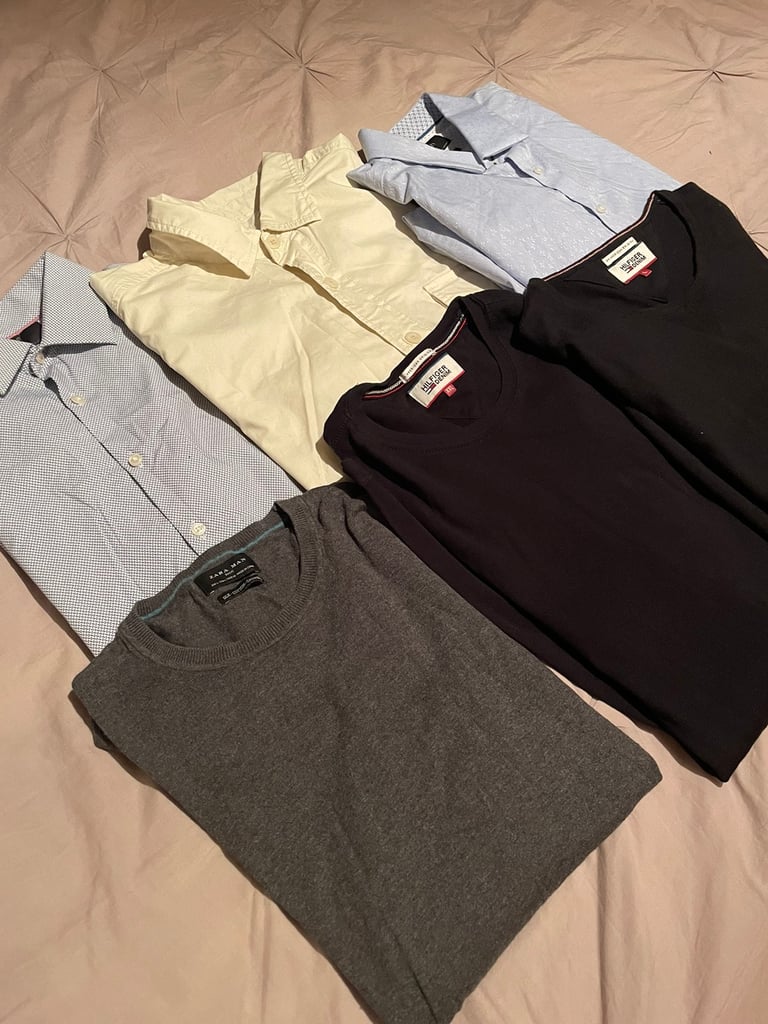 image for Men’s shirts & Jumpers Job lot 6 items 