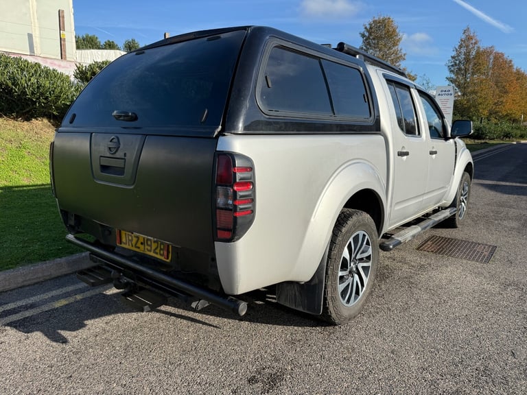 NISSAN NAVARA DOUBLE CAB PICK UP TRUCK 2.5DCI 4X4 4WD 102K NO VAT