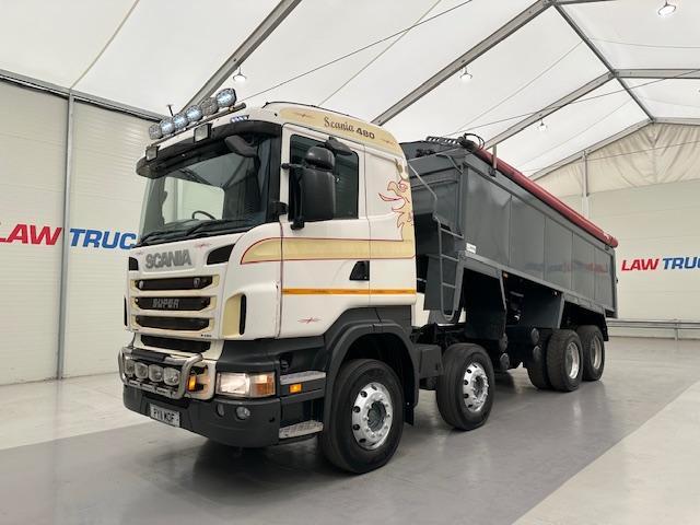 Scania R480 8x4 Sleeper Cab Tipper Manual