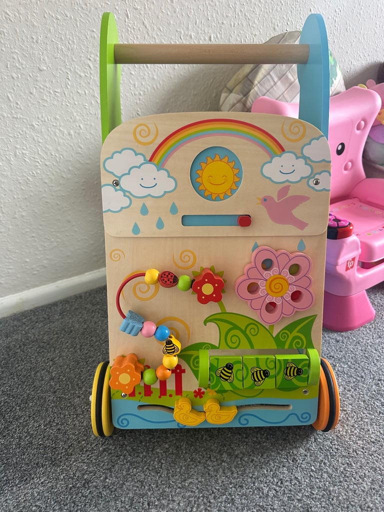 image for Bigjigs flower activity walker