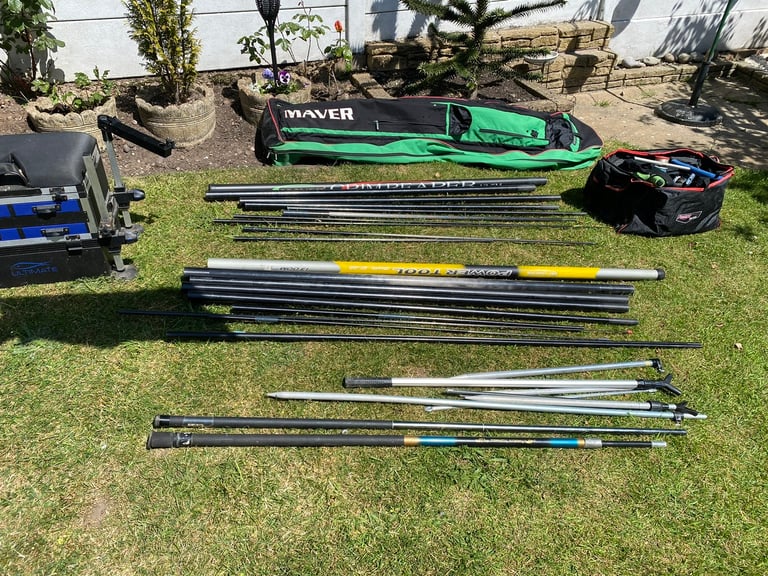Fishing Poles and other equipment 
