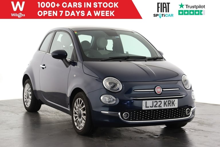 image for 2022 Fiat 500 1.0 Mild Hybrid Dolcevita [Part Leather] 3dr Hatchback Petrol Manual
