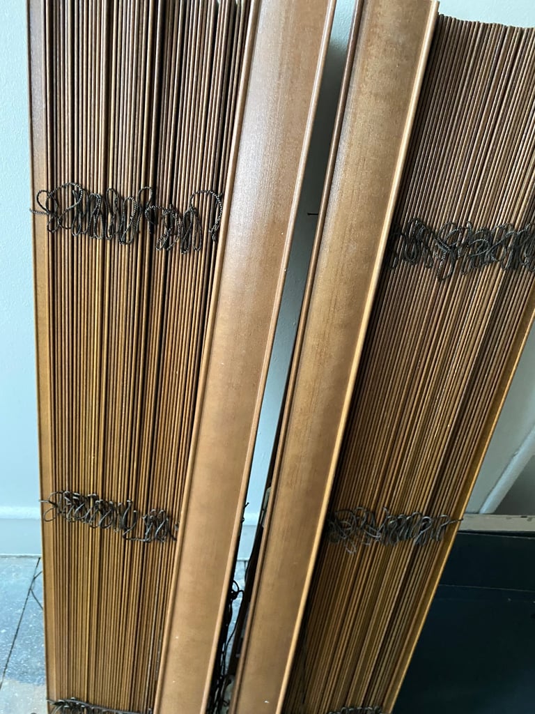 Wooden Venetian blinds