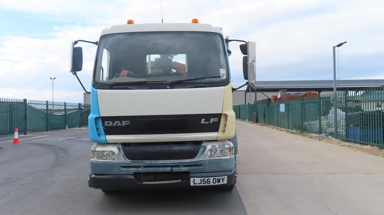 DAF TRUCKS FA LF55.220 MANUAL GEARBOX PALFINGER PK 10000 CRANE 