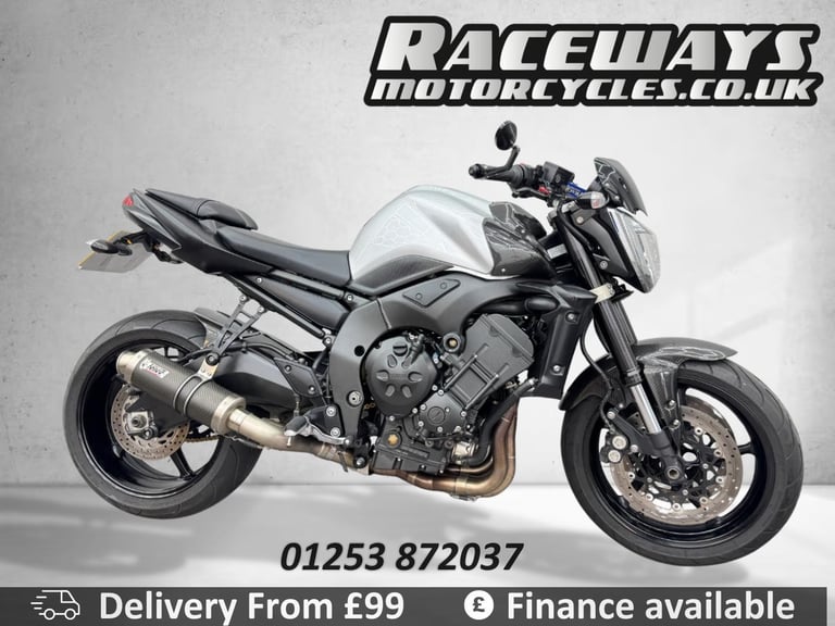 YAMAHA FZ1 N FAZER 1000 SILVER 2007 07 REG JUST 15,015 MILES MIVV FULL SYSTEM