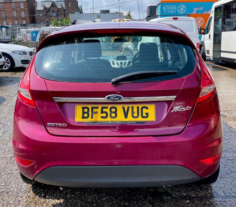 2008 FORD FIESTA ZETEC 1.4 PETROL, 5 DOOR, LONG MOT, 2 KEYS, LEZ/ULEZ.