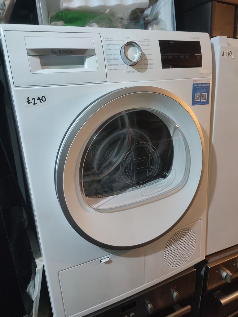 image for ➡️➡️ SPECIAL OFFER⬅️⬅️ NEW GRADED BOSCH SERIES 4 WTN83203GB 8KG CONDENSER TUMBLE DRYER 