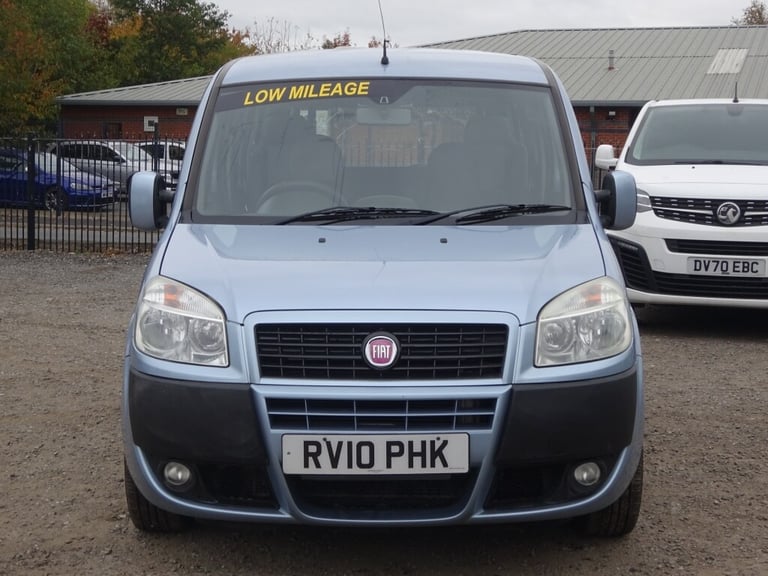 2010 (10) FIAT DOBLO DYNAMIC 1.4 8V PETROL *ONLY 24,000 MILES* (4 SEATS + W/CH)