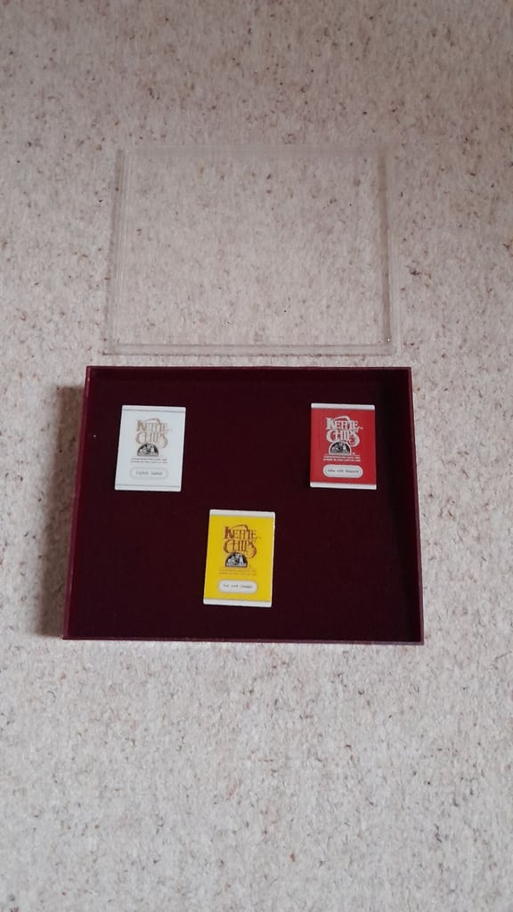 Kettle Chips Pins – 2 Sets Available.