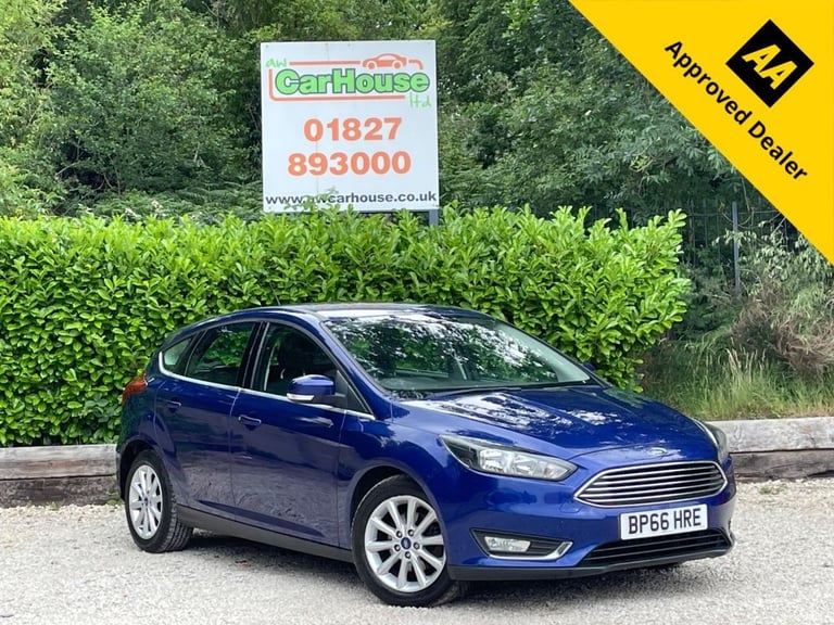2016 66 FORD FOCUS 1.0T ECOBOOST TITANIUM HATCHBACK 5DR PETROL MANUAL EURO 6 (S/