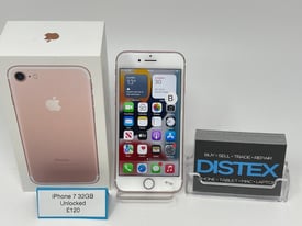 Apple iPhone 7 32GB Unlocked Rose Gold Boxed WARRANTY
