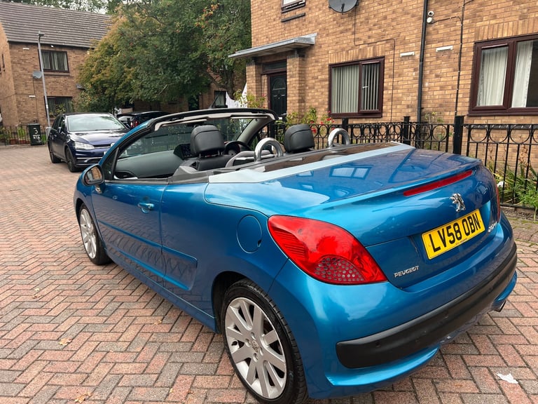 Peugeot, 207, Convertible, 2008, Semi-Auto, 1598 (cc), 2 doors