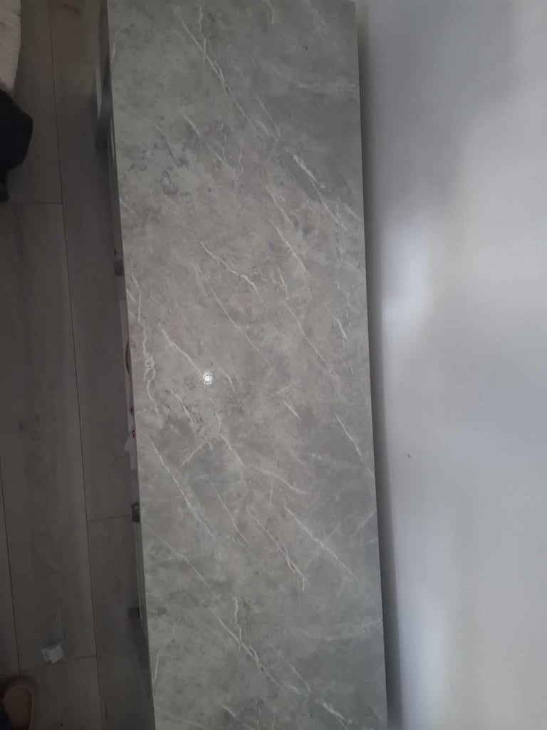 Modern marble TV stand 