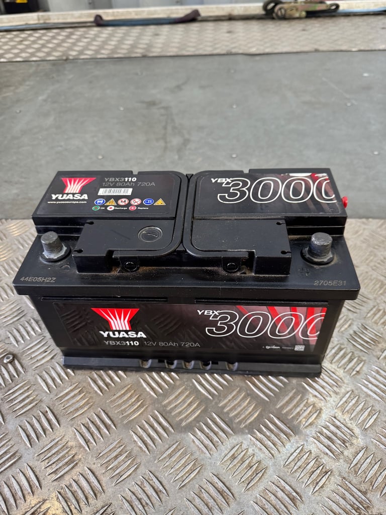 image for Yuasa 3000 12 volt battery used condition 