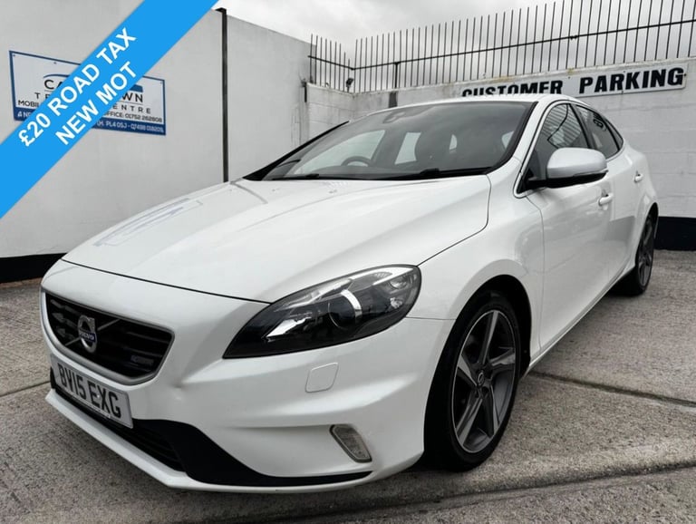 2015 15 VOLVO V40 1.6 D2 R-DESIGN LUX HATCHBACK 5DR DIESEL MANUAL EURO 5 (S/S) (