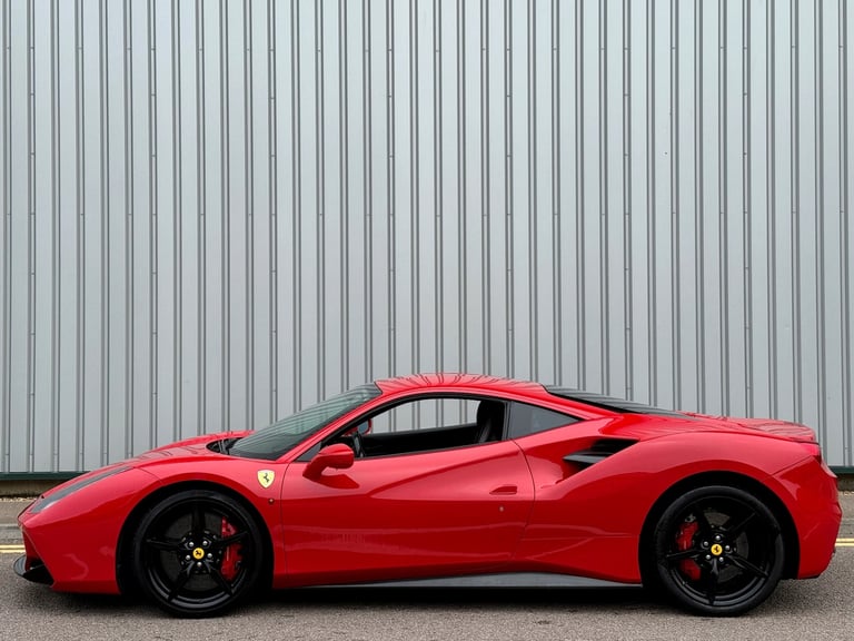 LEFT HAND DRIVE FERRARI 488 GTB 3.9T V8 F1 DCT | UK REG | ONLY 21K MILES! | LHD 