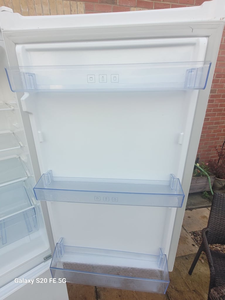 Tall Beko Fridge Freezer, delivery available 