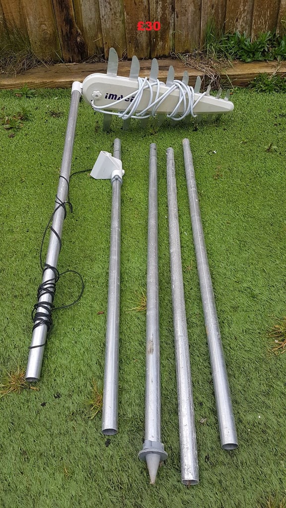 STATUS, VISION, IMAGE and other digital antennas with boosters for camper, caravan, motorhome, boat.